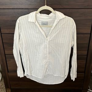Rails poplin striped shirt